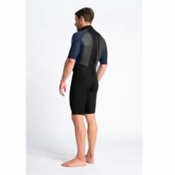 C-Skins Element 3/2mm Mens Shorty Wetsuit Black Slate Cyan - Extra Large XL -SurfSurfSurf outlet shop 2048x blank copy5 25838