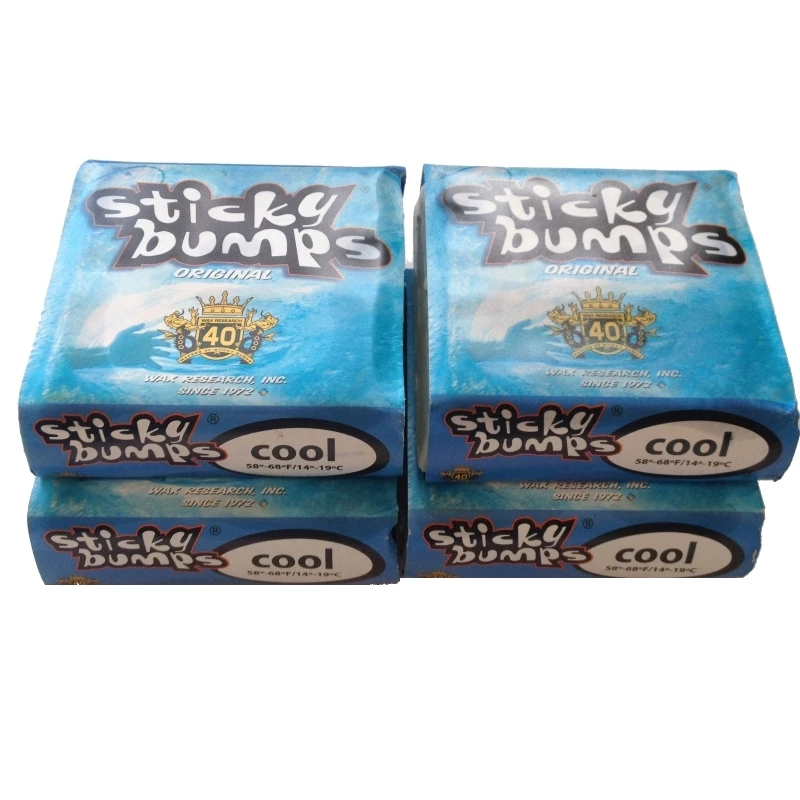 Sticky Bumps Surf Wax Cool Water - 4 Block Pack 1 Sticky Bumps Surf Wax Cool Water - 4 Block Pack