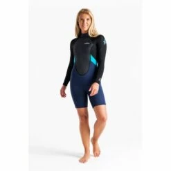 C-Skins Element 3/2mm Womens Springsuit Wetsuit Bluestone - UK 8 -SurfSurfSurf outlet shop 2100x blank copy 5 84379