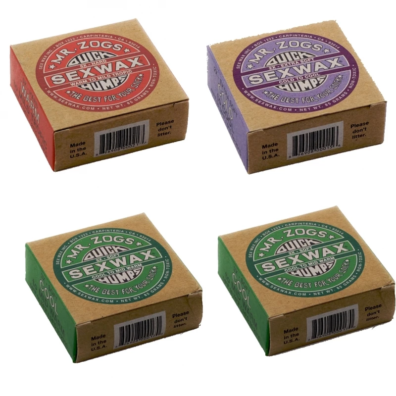 SexWax Base, Cool And Cold Top Coat Surf Wax - 4 Block Pack 1 SexWax Base, Cool And Cold Top Coat Surf Wax - 4 Block Pack