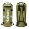 Northcore 40 Litre Wetsuit Wet Dry Backpack Olive Green