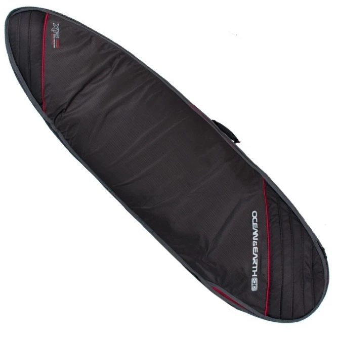 Ocean Earth Double Compact Fish XP Surfboard Travel Bag - 6ft4 1 Ocean Earth Double Compact Fish XP Surfboard Travel Bag - 6ft4