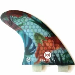Koalition Aloha Surfboard Fin Set Medium FCS