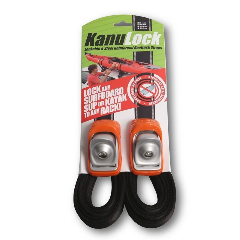 Kanulock Lockable Tie Downs 3.3M 2 Kanulock Lockable Tie Downs 3.3M - Image 2