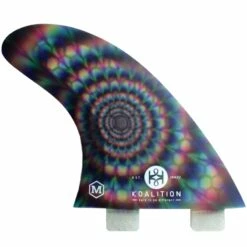 Koalition Psyche Surfboard Fin Set Medium FCS