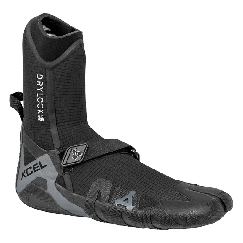 Xcel 5mm Drylock Split Toe Wetsuit Boots Channel Flex - UK10 USA11 (EU44) 1 Xcel 5mm Drylock Split Toe Wetsuit Boots Channel Flex - UK10 USA11 (EU44)