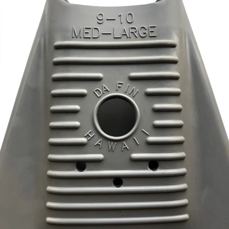 DaFiN Swim Fins Grey Orange - MEDIUM - UK 6-7 (US7-8) 5 DaFiN Swim Fins Grey Orange - MEDIUM - UK 6-7 (US7-8) - Image 5