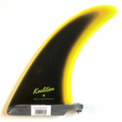 Koalition California Longboard Fin 8.5 Inch Smoke Rainbow