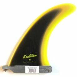 Koalition California Longboard Fin 8 Inch Smoke Rainbow