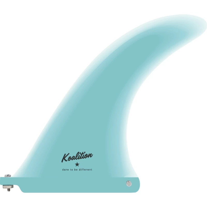 Koalition California Longboard Fin 7.5 Inch Pastel Blue 1 Koalition California Longboard Fin 7.5 Inch Pastel Blue