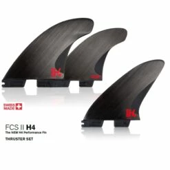 FCS II H4 Surfboard Fins Medium