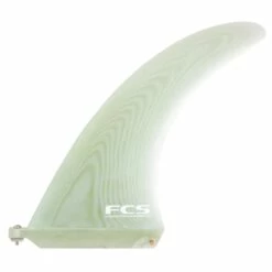 FCS Clique Longboard Surfboard Fin Clear - 8 Inch