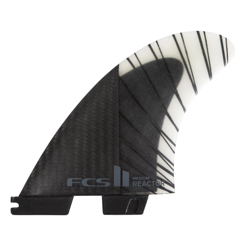 FCS II Reactor PC Carbon Surfboard Fins Medium 1 FCS II Reactor PC Carbon Surfboard Fins Medium