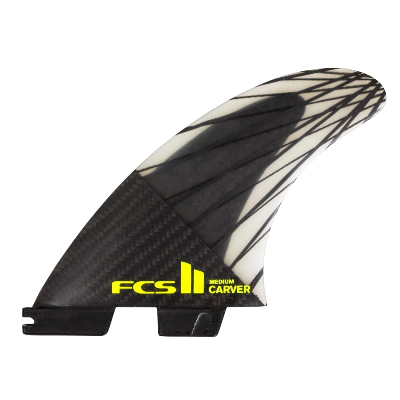 FCS II Carver PC Carbon Surfboard Fins Medium 1 FCS II Carver PC Carbon Surfboard Fins Medium