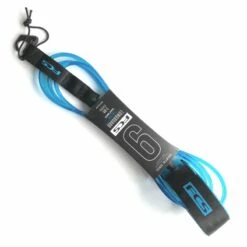 FCS All Round Essential Longboard Knee Leash 9ft Black Blue