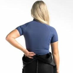 C-Skins Womens High Collar Rash Vest Denim Blue - UK 8 6 C-Skins Womens High Collar Rash Vest Denim Blue - UK 8 -SurfSurfSurf outlet shop 7080 3 l