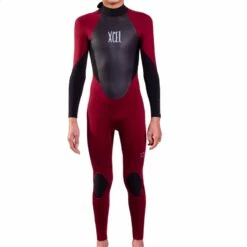 Xcel Wetsuits 3/2mm Junior Axis Wetsuit Back Zip Chilli Red - Age 8