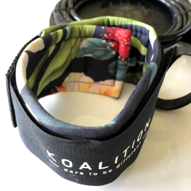 Koalition 7ft Waikiki Surfboard Leash Black 2 Koalition 7ft Waikiki Surfboard Leash Black - Image 2