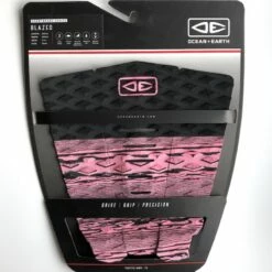 Ocean Earth Blazed Surfboard Tail Pad Pink