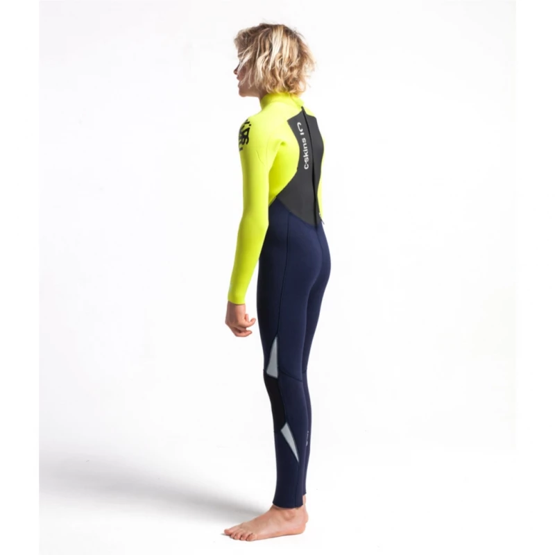 C-Skins Junior Legend 5/4/3mm Wetsuit Back Zip Slate Flash Green - J2XL 7 C-Skins Junior Legend 5/4/3mm Wetsuit Back Zip Slate Flash Green - J2XL - Image 7