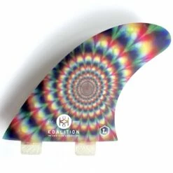 Koalition Psyche Surfboard Fin Set Large FCS