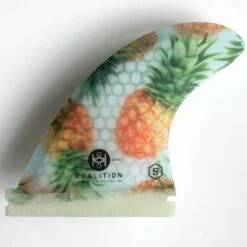 Koalition Pineapple Surfboard Fin Set Small Futures