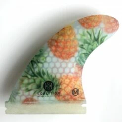 Koalition Pineapple Surfboard Fin Set Medium Futures