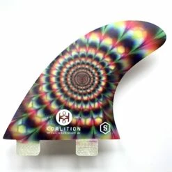 Koalition Psyche Surfboard Fin Set Small FCS