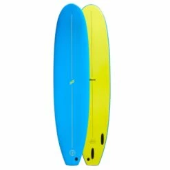Foamie 7ft6 Magic Carpet Soft Surfboard Neon Blue