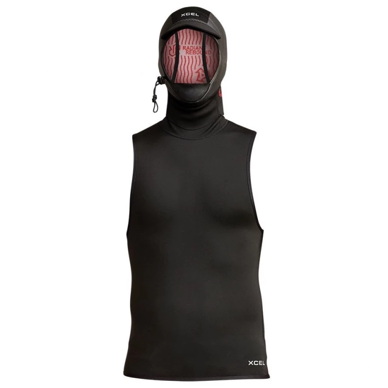 Xcel Infiniti 1mm Hooded Rash Vest - Large 1 Xcel Infiniti 1mm Hooded Rash Vest - Large