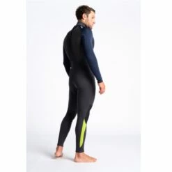 C-Skins Element 3/2mm Mens Wetsuit Anthracite Slate Lime - Large Tall LT -SurfSurfSurf outlet shop cel32mbzanslliquarter3 62899