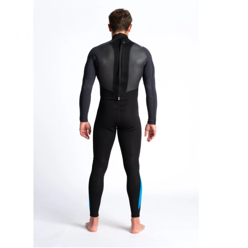 C-Skins Element 3/2mm Mens Wetsuit Black Anthracite Cyan - Large Tall LT 3 C-Skins Element 3/2mm Mens Wetsuit Black Anthracite Cyan - Large Tall LT - Image 3