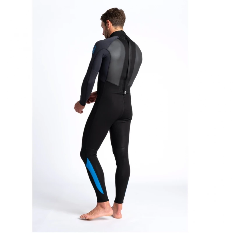C-Skins Element 3/2mm Mens Wetsuit Black Anthracite Cyan - Large Tall LT 5 C-Skins Element 3/2mm Mens Wetsuit Black Anthracite Cyan - Large Tall LT - Image 5