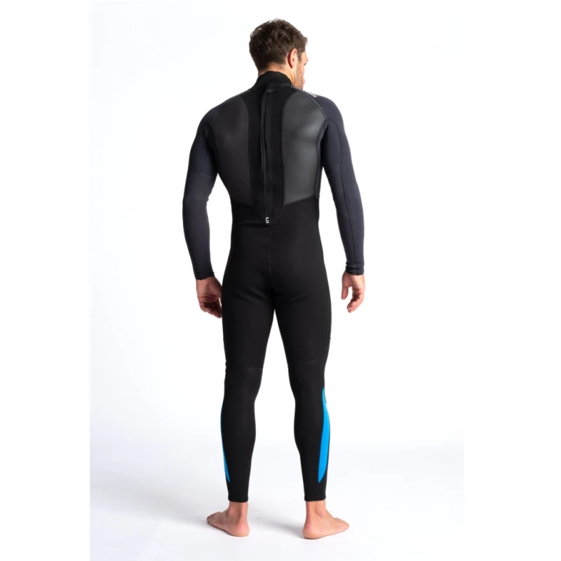 C-Skins Element 3/2mm Mens Wetsuit Black Anthracite Cyan - Large Tall LT 6 C-Skins Element 3/2mm Mens Wetsuit Black Anthracite Cyan - Large Tall LT - Image 6