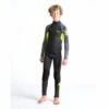 C-Skins Element 3/2mm Junior Wetsuit Anthracite Yellow Black - J2XL