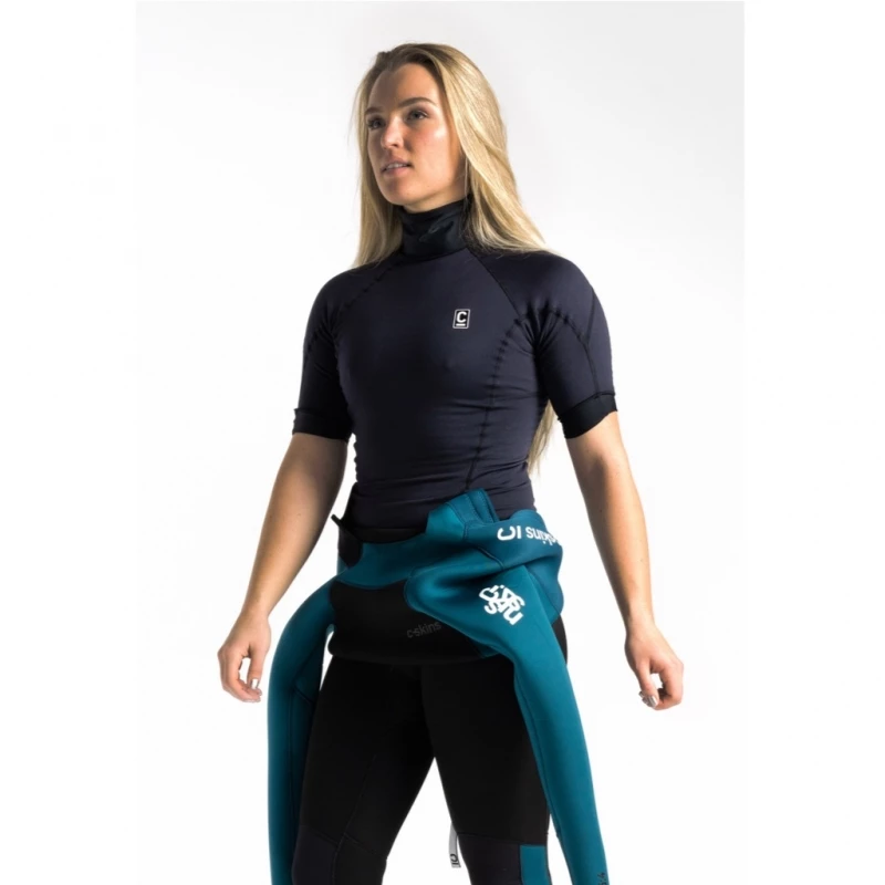C-Skins HDI Polypro Womens Thermal Rash Vest - UK 8 2 C-Skins HDI Polypro Womens Thermal Rash Vest - UK 8 - Image 2