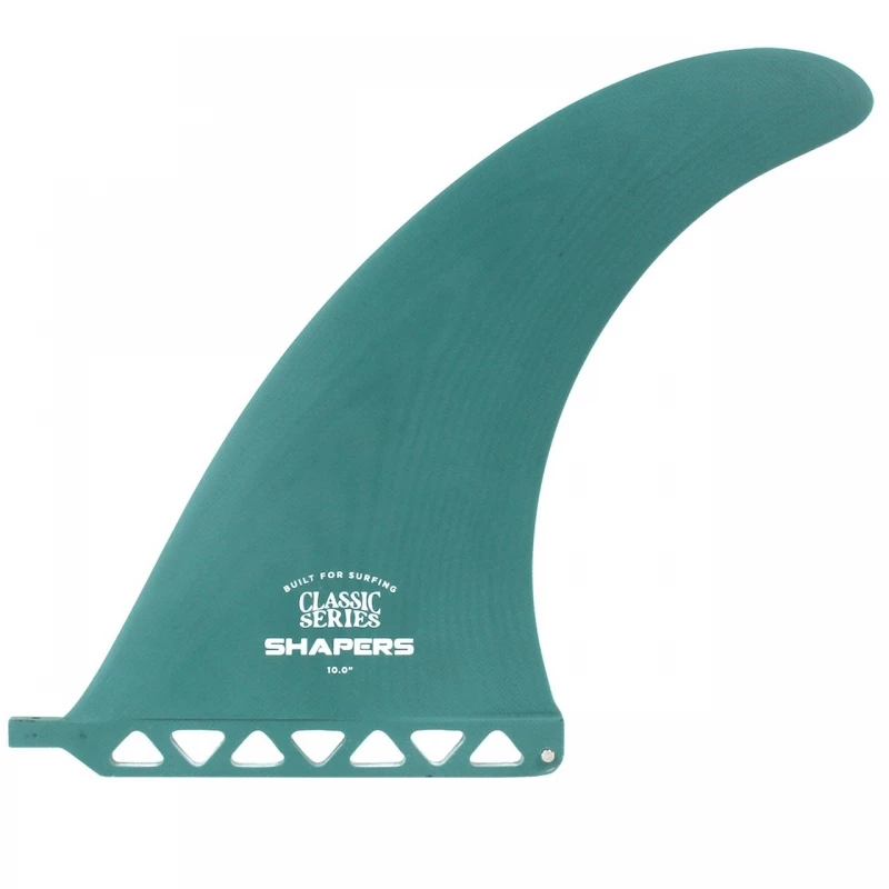 Shapers Classic Longboard Fin 10 Inch Seafoam 1 Shapers Classic Longboard Fin 10 Inch Seafoam