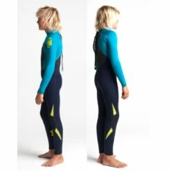 C-Skins Junior Legend 5/4/3mm Wetsuit Back Zip Slate Ocean Teal - J2XL -SurfSurfSurf outlet shop cle54jbzslotayside2 56910