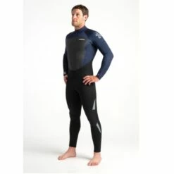 C-Skins Legend 5/4/3mm Wetsuit Back Zip Black Navy - Large Tall LT -SurfSurfSurf outlet shop cle54mbzbksngyquarter3 27879