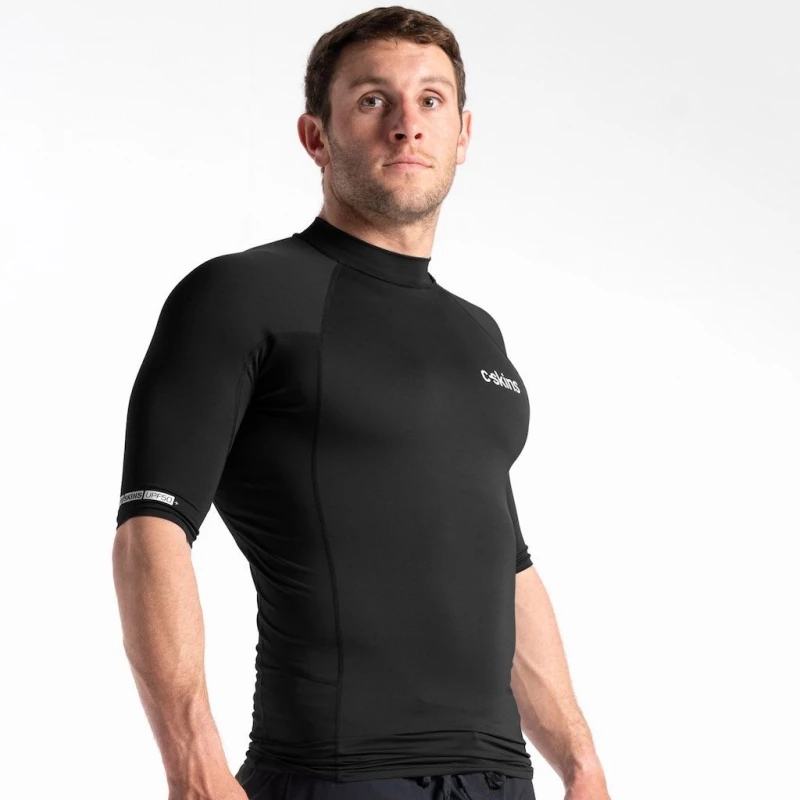 C-Skins Mens Rash Vest Black - Small 2 C-Skins Mens Rash Vest Black - Small - Image 2