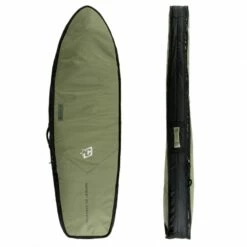 Creatures Double Fish Surfboard Travel Bag 6ft7 Military Green