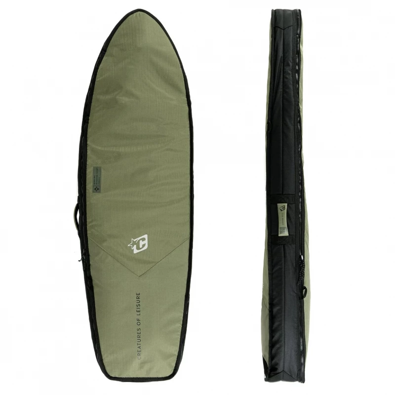 Creatures Double Fish Surfboard Travel Bag 6ft7 Military Green 1 Creatures Double Fish Surfboard Travel Bag 6ft7 Military Green