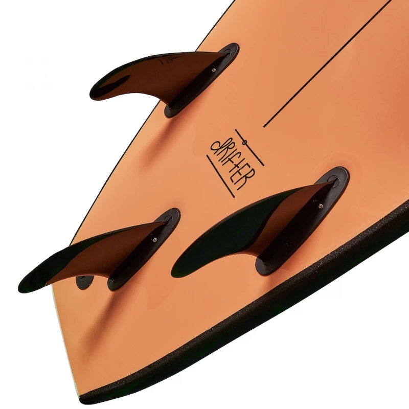 Foamie 8ft Drifter Surfboard Black Coral 2 Foamie 8ft Drifter Surfboard Black Coral - Image 2