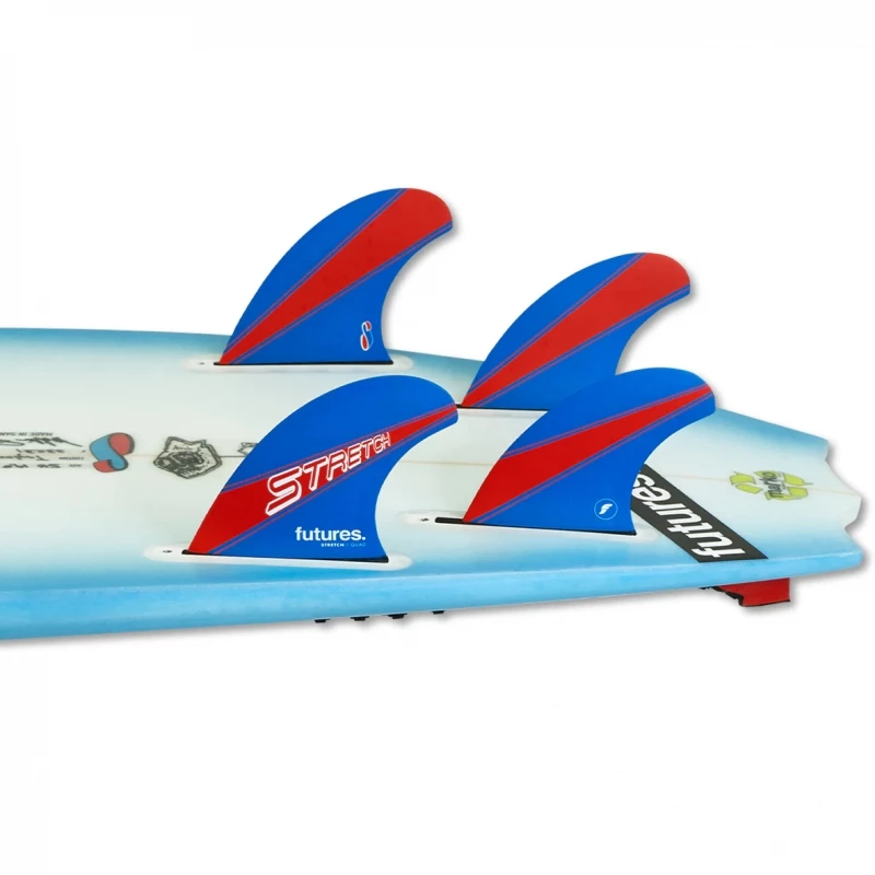 Futures Fins Stretch V2 Quad Surfboard Fins 2 Futures Fins Stretch V2 Quad Surfboard Fins - Image 2