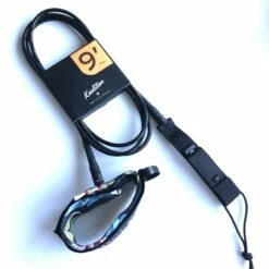 Koalition 9ft Waikiki Longboard Knee Leash Black