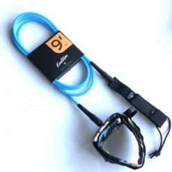 Koalition 9ft Waikiki Longboard Knee Leash Blue