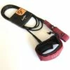 Koalition 9ft Longboard Knee Leash Red Black