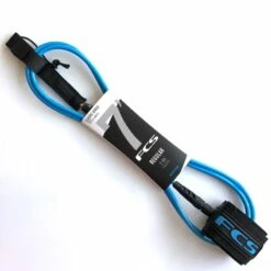 FCS Classic Surfboard Leash 7ft Blue