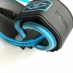 Ocean And Earth Regular Surfboard Leash 6ft Comp - Black -SurfSurfSurf outlet shop img2628 16427