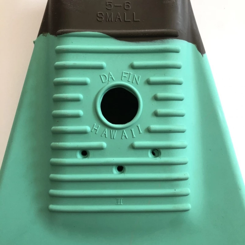 DaFiN Swim Fins X Vissla 8.0 Chocolate Mint - ML - UK 8-9 (US9-10) 3 DaFiN Swim Fins X Vissla 8.0 Chocolate Mint - ML - UK 8-9 (US9-10) - Image 3
